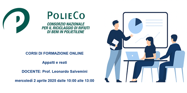 Corso di Formazione PolieCo: "Appalti e reati"