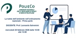 Seminario Informativo PolieCo: "La tutela dell'ambiente nell'ordinamento nazionale - Prima parte"