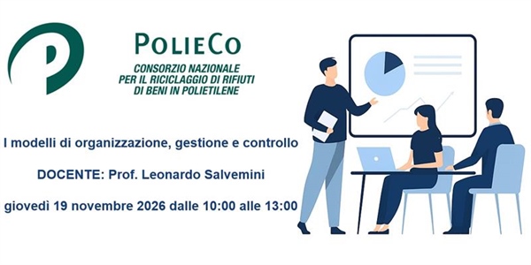 Seminario Informativo PolieCo: "I modelli di organizzazione, gestione e controllo"